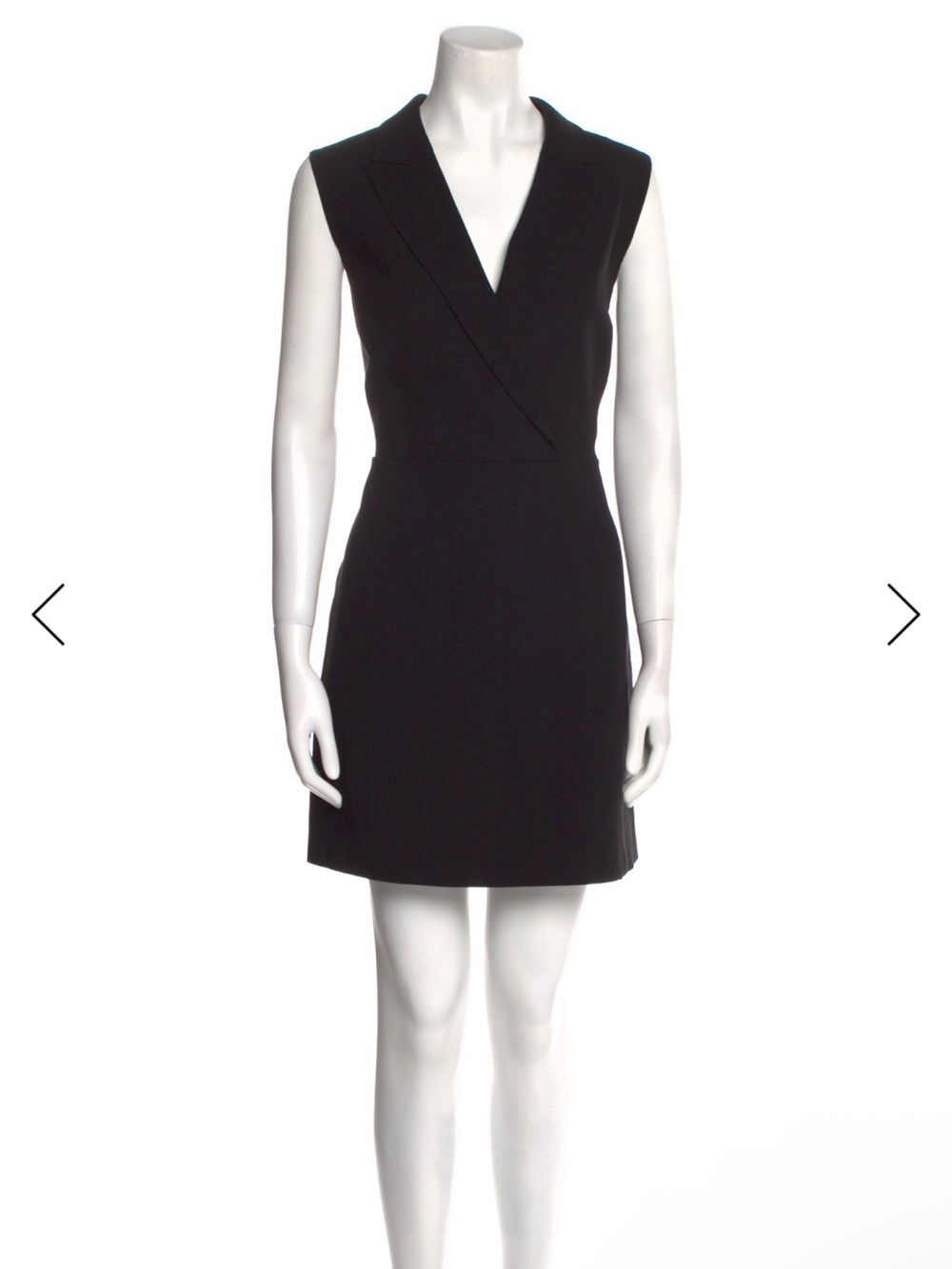 Theory Lapel Admiral Crepe Lapel Blazer Mini Dress
